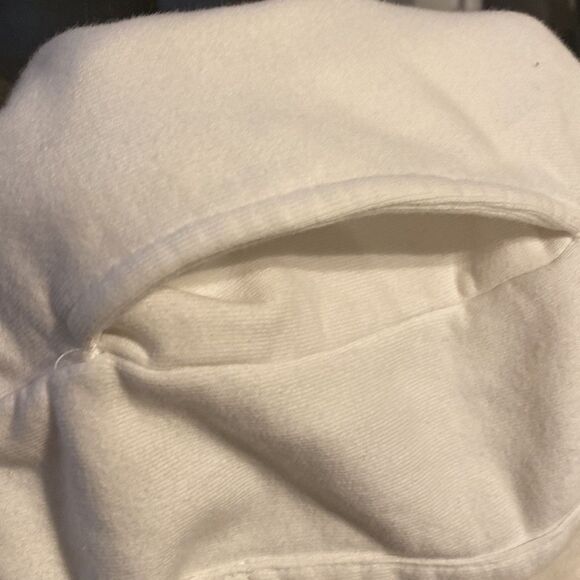 EUC LES GIRLS LES BOYS Ultimate Fit Sweats Loose Off-White Jogger Pants - Picture 7 of 8